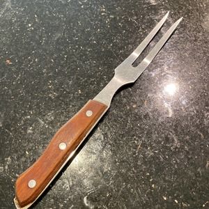 Vintage Meat Stainless Steel Carving Fork Japan